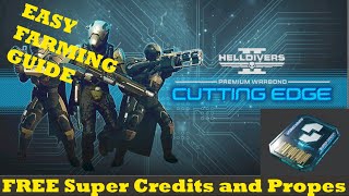 Helldivers 2 Super Credits and Probes farm [upl. by Elacsap474]