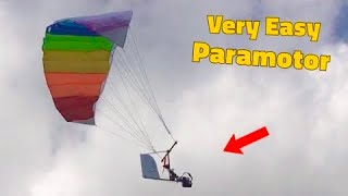 Easy RC Paramotor You Can Build ParafoilStunt Kite [upl. by Ahcrop]