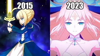 THE EVOLUTION OF FGOS NOBLE PHANTASMS 🏆 [upl. by Duck]