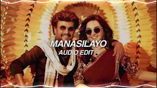 manasilayo  anirudh  edit audio  slowed and reverb lofi anirudh manasilaayo musicfeats0 [upl. by Kcirdneh120]