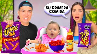 Nasya come comida PICANTE por primera vez Asi reaccionó 😰😖 [upl. by Margaux]