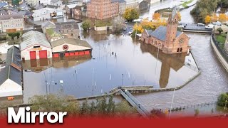 Storm Ciaran Northern Ireland hit with severe flooding [upl. by Cinom]