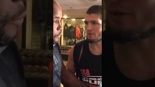 Khabib amp DC Arguing 😂 khabibnurmagomedov ufc mma funny [upl. by Woolcott]