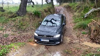 VW Tiguan II off road with trailer [upl. by Joceline]