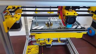 Hypercube 3d Printer with BLTouch Bed Leveling [upl. by Letsirhc]