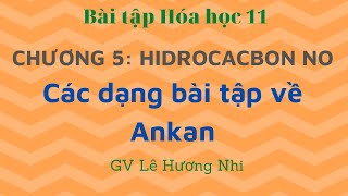 Các dạng bài tập về Ankan Chương 5 Hoá học 11 có tài liệu đính kèm [upl. by Asli]