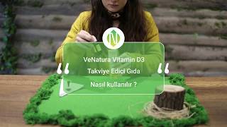 VeNatura Vitamin D3 Takviye Edici Gıda Nasıl Kullanılır [upl. by Derk546]