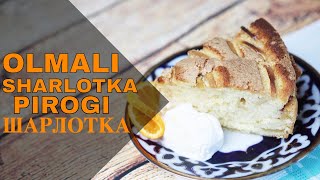 Olmali Sharlotka pirogiШарлотка с яблокамиApple Cake🌸 [upl. by Lustig]