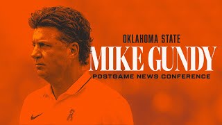 Oklahoma State vs Arkansas Postgame News Conference  972024 [upl. by Kerekes1]