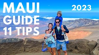 Maui Hawaii Travel Guide 2023  11 Tips for THE BEST Maui Vacation [upl. by Nnasor661]