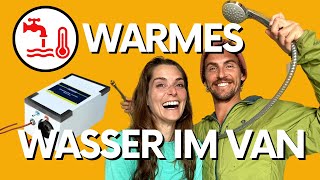 Endlich WARMWASSER 💦 im CAMPER 🚐 BOILER EINBAUEN TIPPS und RESÜMEE Vanlife [upl. by Kraska511]