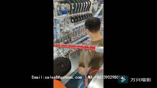 fully automatic blood test tube filling capping machineblood collection tube filler [upl. by Dehnel]