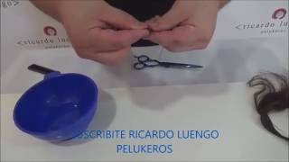 COMO HACER UN TELAR PARA CORTINAS DE PELO NATURAL [upl. by Ydissak]