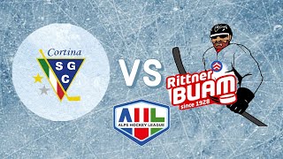 Highlights I AlpsHockey League Playoffs 2024 Finale Spiel 2 SG Cortina Rittner Buam [upl. by Anett]