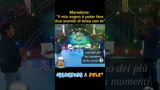 Uno dei più bei momenti della Storia⚽❤️ maradona pele leggende calcio storia ricordi mondiali [upl. by Carmita614]