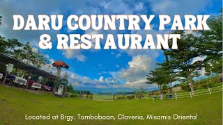 DARU COUNTRY PARK amp RESTAURANT  CLAVERIA [upl. by Dola]