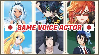 Genshin Impact Natlan Characters Japanese Voice Actors Same Anime Characters genshinimpact [upl. by Cutler]