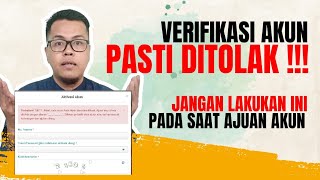 VERIFIKASI AKUN PPDB JAKARTA PASTI DITOLAK  PPDB JAKARTA 2024 [upl. by Essila]