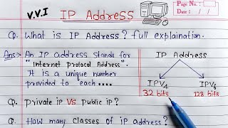 what is ip address full Explanation  Learn Coding [upl. by Ahsenet]