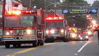 Shartlesville Community Fire Company 23rd Annual Lights amp Sirens Parade [upl. by Doerrer]