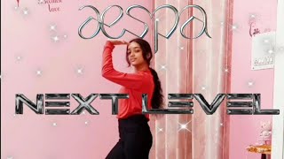 AESPA  NEXT LEVEL dance cover INDIA [upl. by Anuahsat670]