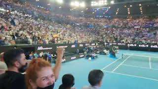 Rafael Nadal  Australian Open 2022  Final Winning moments  crowd reaction [upl. by Capwell824]