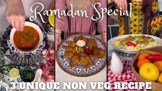 Ramadan special 3 unique non veg Turkish recipes  Halal Foods Vlogs [upl. by Ahsiatal926]