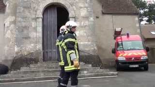 Sapeurs Pompiers de Savigny en Sancerre en démonstration [upl. by Iroak]