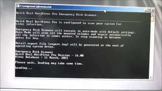 How to create an emergency disk to scan for viruses [upl. by Nywrad302]