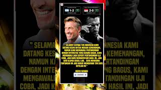 HERVE RENARD kualifikasipialadunia2026 timnasindonesia timnasday kingindo shintaeyong pssi [upl. by Llekcir]