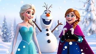 Frozen Elsa and Annas Enchanted Snowball Fightquot [upl. by Aranat]