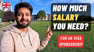 Salary Requirement for UK Skilled Worker Visa Explained 🇬🇧 [upl. by Christy639]