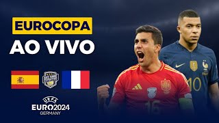 ESPANHA 2 X 1 FRANÇA AO VIVO  TRANSMISSÃO AO VIVO  SEMIFINAL UEFA EUROCOPA 2024  PÓS JOGO [upl. by Nico]