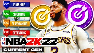 BEST STRETCH BIG MAN BUILD ON NBA 2K22 CURRENT GEN OVERPOWERED SHOOTING CENTER BUILD 2K22 [upl. by Eberta]