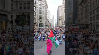 Dyke March Free Palestine NYC [upl. by Asseret879]