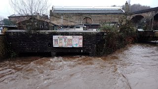 Todmorden Flood Siren 20th February 2022 [upl. by Hgiellek719]