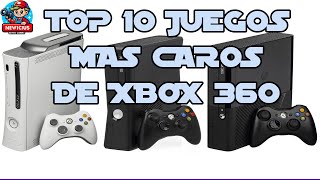 TOP 10 Juegos Mas CAROS de XBOX 360 [upl. by Nottarts322]