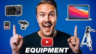 Everything You NEED to Start Recording YouTube Videos Complete Gear Checklist [upl. by Gee]