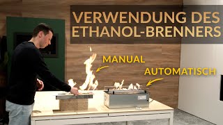 Wie funktioniert ein EthanolKamin Vergleich von manuellen und automatischen Kaminen [upl. by Sobel683]