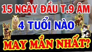 4 Con Giáp Thần Tài Gõ Cửa Xóa Sạch Nợ Nần Phú Quý Giàu Sang Bủa Vây Tiền Vàng Nhét Nứt Két [upl. by Renata]