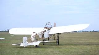 Bleriot XI long term flight 20 mins circuits thermalling pattern flight [upl. by Luiza221]