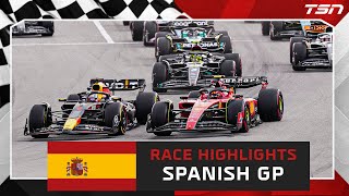 F1 RACE HIGHLIGHTS SPANISH GP [upl. by Orv]