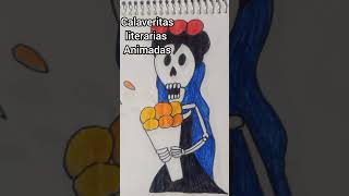 calaveritas literarias chistosas maestros escuela animación [upl. by Olds371]