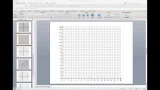 Vorlage für Koordinatensysteme in Powerpoint [upl. by Ardnuasal]