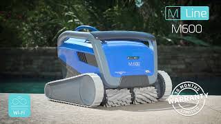 Dolphin M600 robotic pool cleaner top features [upl. by Edyak]