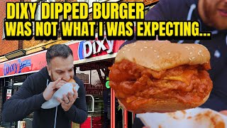 Dixy Chicken Launched A Dipped Burger And It Was NOT What I Was Expecting 😳 [upl. by Enyawal]