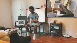 KNEES  Injury Reserve  PianoGuitar Derivative Cover [upl. by Krigsman]