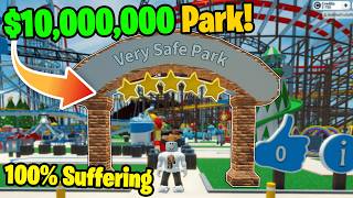 Noob With 10000000 Builds Best Theme Park Theme Park Tycoon 2 [upl. by Yalhsa]