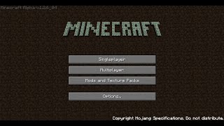 Minecraft Alpha 12604 v2 [upl. by Iny971]