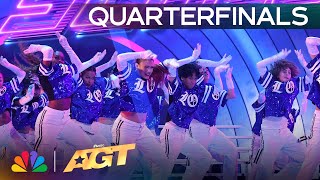 Los Osos High School Lights Up The Stage With ENERGETIC Dance Moves  Quarterfinals  AGT 2024 [upl. by Artina930]